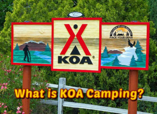 What is KOA camping?