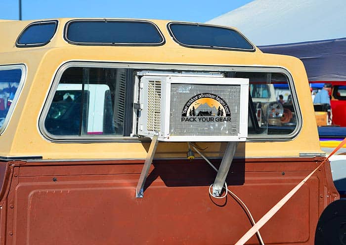 Window AC on Camper Van